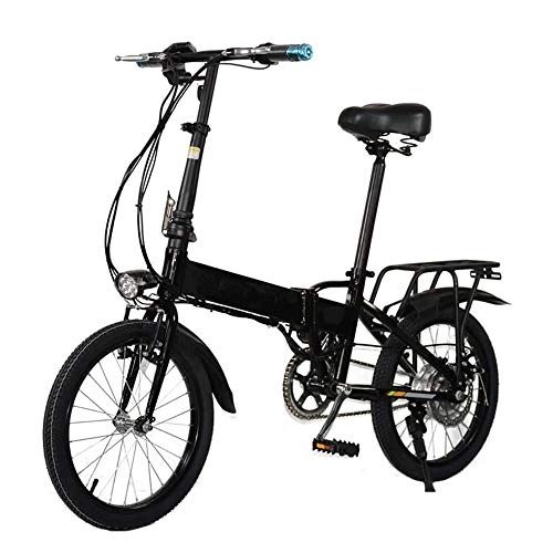 Plegables : Bici de montaña plegable de bicicletas for hombres y mujeres adultos, variable bicicleta de montaña plegable velocidad de absorción de choque de ruedas de bicicletas Deportes Pedales de PVC y Caucho G