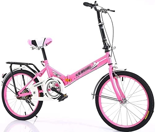 Plegables : ZLYJ Mini Bicicleta Plegable Ligera 20 Pulgadas, Bicicleta Portátil Pequeña, Bicicleta Plegable para Adultos, Coche para Estudiantes C, 20inch