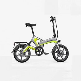 CCLLA Plegables CCLLA Bicicleta Plegable Bicicletas eléctricas Plegables, Transporte pequeño asistido por energía, Hombres y Mujeres, Bicicletas Ligeras con batería de Litio, adecuadas para Adolescentes y Adultos