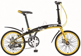 WYZXR Plegables WYZXR Estilo Libre Nios 'Bicicletas Gearshift Bicicleta Plegable Aluminio Nios Bicicleta Deporte Moda Bicicleta 20 Pulgadas