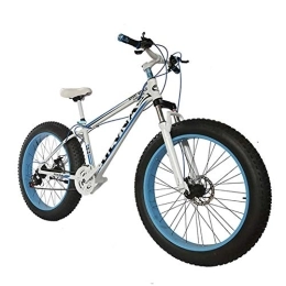 CHHD Fat Tyre Bike CHHD Fat Bike 26 Wheel Size And Men Gender Fat Bicycle From Snow Bike, Fashion Mtb 21 Speed Full Suspension Steel Double Disc Brake Mountain Bike Mtb Bicycle, A6
