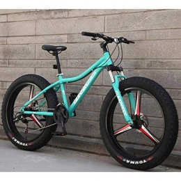 TTZY Fat Tyre Bike TTZY Mountain Bikes, 26Inch Snowmobile, Dual Suspension Frame and Suspension Fork All Terrain Men's Mountain Bicycle Adult 7-10, 7Speed SHIYUE (Color : 27speed)