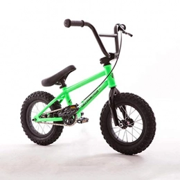 LJLYL Fahrräder 12-Zoll-BMX-Fahrräder für Kinder - Jungen und Mädchen im Alter von 2 bis 6 Jahren, hochfester Cr-Mo-Stahlrahmen und Gabel / U-förmiger Lenker aus Kohlenstoffstahl mit U-förmiger Hinterradbremse