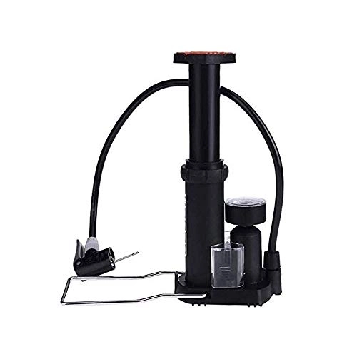 Bike Pump : Zyyqt Bicycle Pump, Portable Bicycle Inflator with Pressure Gauge, Bicycle Tire Inflator for Outdoor Sports Length
