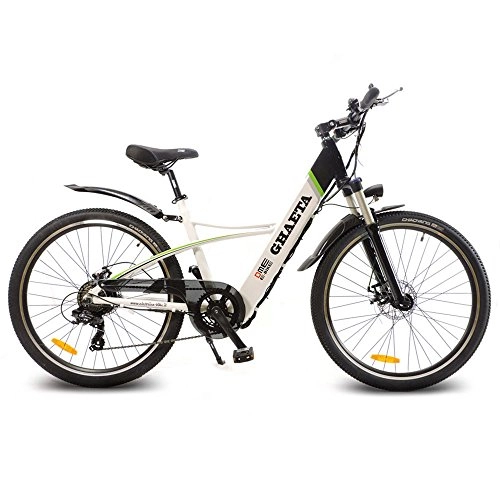 Bici elettriches : dme bike Bicicletta Elettrica a Pedalata Assistita 28" 250W Ghaeta V1.0 Bianco / Nero
