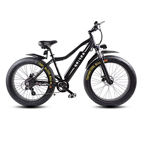 Bici elettriches : dme bike Fat-Bike Bicicletta Elettrica a Pedalata Assistita 26" 250W Kaivan Nera