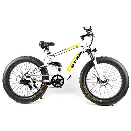 Bici elettriches : dme bike Fat-Bike Bicicletta Elettrica a Pedalata Assistita 26" Forza FAT V2.4 250W Bianco
