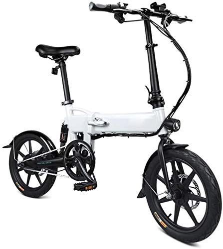 Bici elettriches : Drohneks Ebike, Bici elettrica Pieghevole per Bici elettrica per Adulti 250 W Motore Elettrico Bici con Luce Anteriore a LED per Adulti