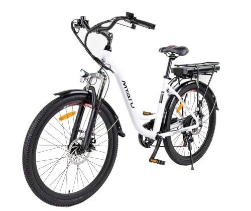 Bici elettriches : E-Bike Citybike 5685 - Bicicletta elettrica da 26", batteria al litio da 36 V, 12, 5 Ah, 6 marce, cambio a sfera, batteria ad alte prestazioni con lunga durata