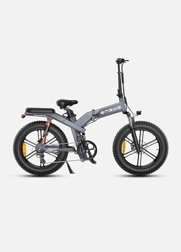 Bici elettriches : Engwe X20 bici elettrica 20" Fat Bike doppia batteria 22.2Ah