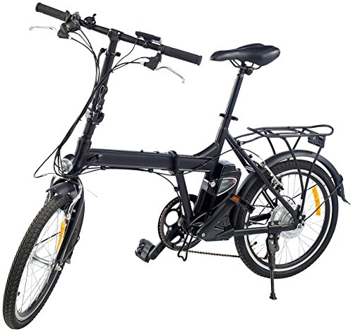 Bici elettriches : eRädle - Pedelec V2 20", 6 marce, colore: Nero opaco