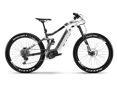 Bici elettriches : HAIBIKE Xduro nduro 3.0 27.5'' i500wh Bosch 11v Bianco / Grigio Taglia 44 2019 (eMTB Enduro)