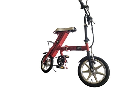Bici elettriches : Helliot Bikes Neo, Bicicletta Elettrica Unisex – Adulto, Rosso, M-L
