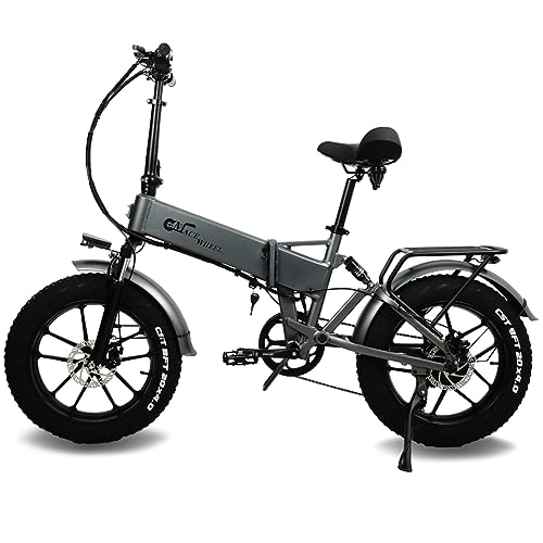 Bici elettriches : Kinsella CMACEWHEEL RX20 2023 versione 17.5A bicicletta elettrica pieghevole, freno a disco olio idraulico, pneumatico grasso da 20 pollici.