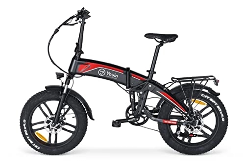 Bici elettriches : YOUIN NO BULLSHIT TECHNOLOGY Bk1400r, Bicicletta elettrica Unisex Adulto, Rosso, 0