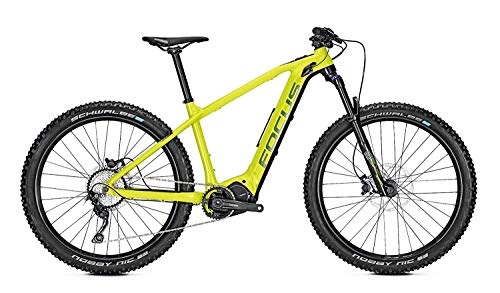 Mountain Bike : Focus Jam ² HT 6.8 Plus Shimano Passi Elettrico all Mountain Bike 2019 - Lime, L / 47cm