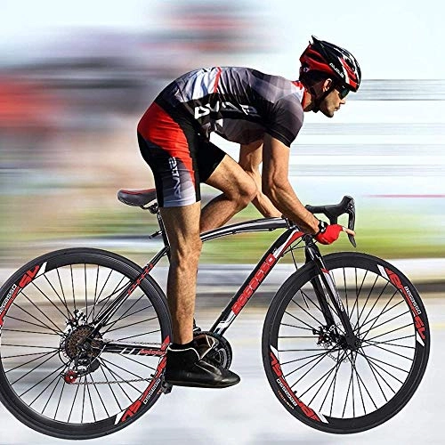 Bicicletas de carretera : Bicicleta de montaña Bicicleta de carretera Bicicleta Ciclismo Bicicleta deportiva Bicicleta de pista para adultos Bicicleta de carretera Tren motriz de 21 velocidades Frenos de disco hidráulicos
