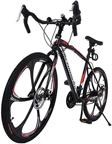 Bicicletas de carretera : SYCY Bicicleta de montaña de 26 Pulgadas Bicicleta de 21 velocidades Bicicleta de montaña MTB de suspensión Completa Bicicletas para Hombres y Mujeres Viajeros Bicicleta de Carretera de Aluminio