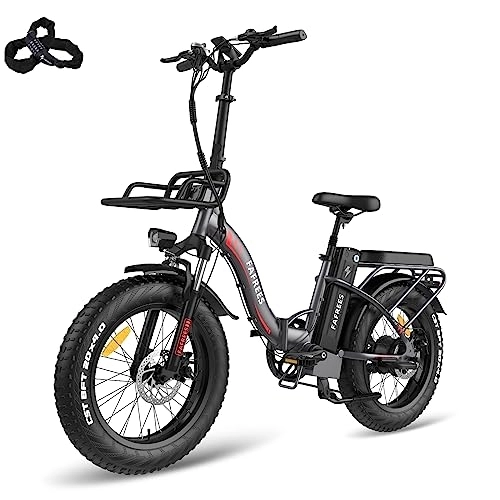 Bicicletas eléctrica : Fafrees F20 Max Bicicleta eléctrica plegable para mujer, 20 pulgadas, 48 V, 22, 5 Ah, batería de 54 N.m, [oficial] Bicicleta eléctrica para hombre, 150 kg, bicicleta eléctrica plegable Shimano 7S,