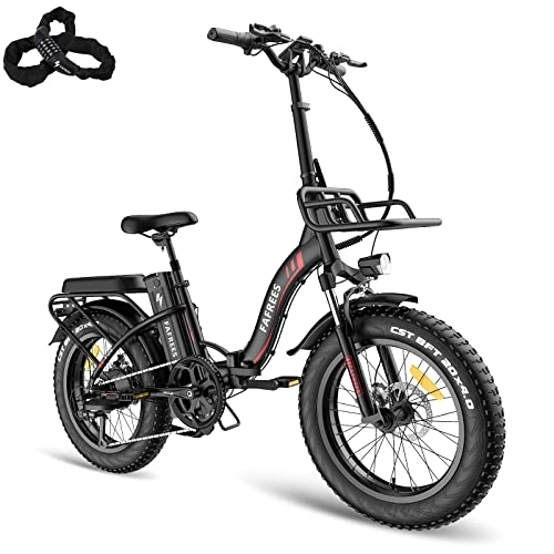 Bicicletas eléctrica : Fafrees F20 Max Bicicleta eléctrica plegable para mujer, 20 pulgadas, 48 V, 22, 5 Ah, batería de 54 N.m, [oficial] Bicicleta eléctrica para hombre, 150 kg, bicicletas eléctricas, bicicleta plegable