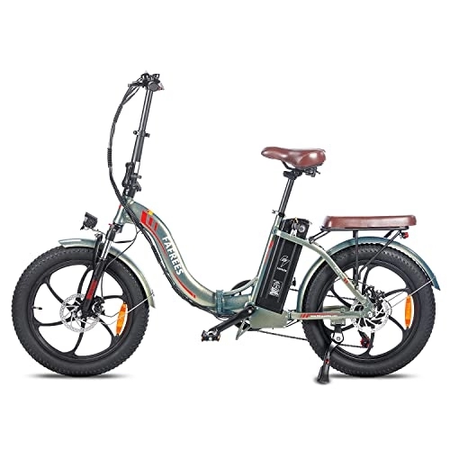 Bicicletas eléctrica : Kinsella F20 PRO cuenta con una batería extraíble de 36 V 18 Ah que utiliza celdas de batería de litio de grado automotriz 21700 de vanguardia (verde)