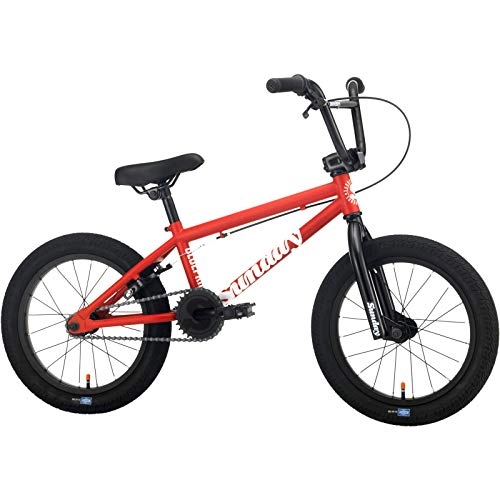 BMX : Sunday Blueprint 2021 - Bicicleta BMX completa (16 pulgadas), color rojo mate