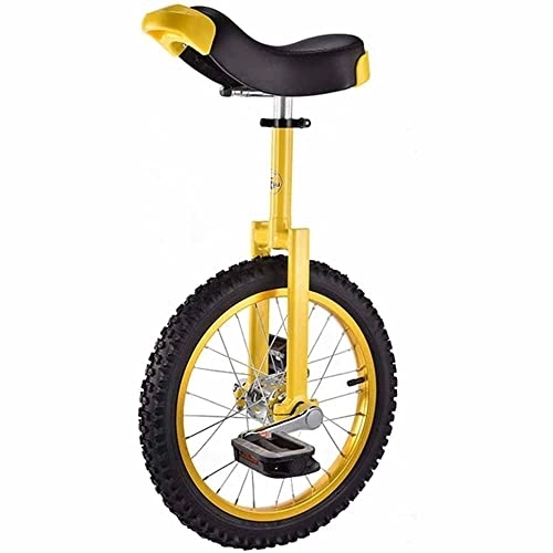 Monociclo : LJHBC Monociclo Rueda de 16 Pulgadas para Principiantes Asiento Ajustable Regalo de cumpleaños de niña, niño