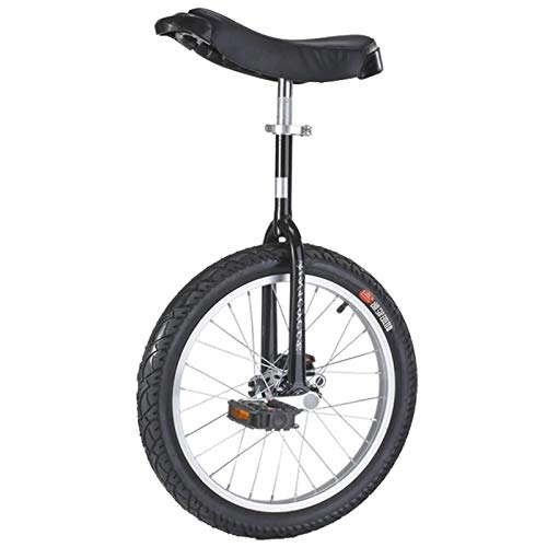 Monociclo : Monociclo para niños Unichicle de niños de 16 / 18 pulgadas, unicycle grande de 20 / 24 pulgadas para hombres / mujeres / niños grandes / adolescentes, una bicicleta de una rueda con marco de acero y llan