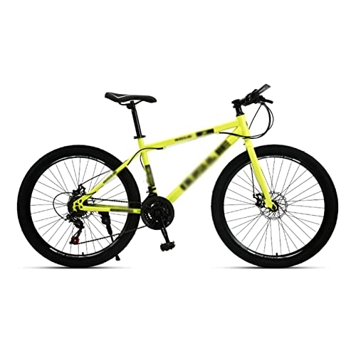 Mountain Bike : 21 Speed Comfort Hybrid Bike, Shock-Absorbing Bicycle, Mountain Bikes, Front Suspension Mountain Bike, 26 inch Aluminum Alloy Frame Mountain Bikes for Men Women Adult