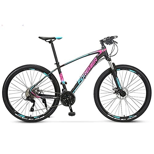 Mountain Bike : DERTHWER Mountain Bike Double Disc Brakes For Adult Men’s And Women’s Cross-country Bikes, Outdoor Sports, Carbon Fiber Mountain Bikes, Mountain Bikes, Outdoor Riding (Color : C)
