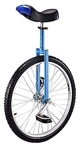 Unicycles : Unicycles for Adults Kids, 20 / 24 Inch Adjustable Wheel, Beginner Teen Girls Boys Balance Bike, High-Strength Manganese Steel Fork, Aluminum Alloy Buckle, Non-Slip Tires (Size : 24 inch)