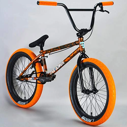 BMX : Mafiabikes 20 Zoll BMX Bike Kush 2+ Verschiedene Farbvarianten (orange Splatter)