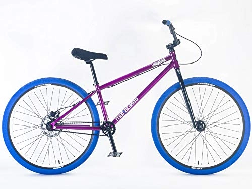 BMX : Mafiabikes Wheelie Bike 26 Zoll BMX Fahrrad Street Park Blackjack Medusa (Purple)