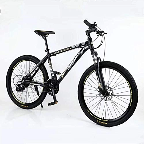 Mountainbike : Adult Youth Mountainbike High Carbon Stahl Doppelscheibenbremse Fahrrad 26 Zoll * 19 Zoll, Mehrfarbig Optional
