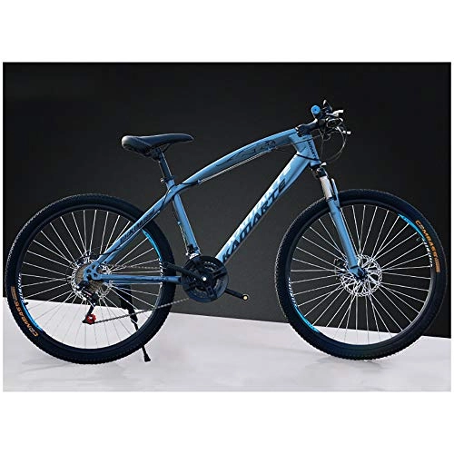 Mountainbike : Link Co Mountainbike 26 Zoll Geschwindigkeit Doppelscheibenbremsen Radfahren Fahrrad EIN Rad, Blue
