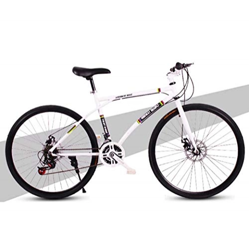 Mountainbike : YANGHAO-Mountainbike für Erwachsene- Straßenfahrräder, 24-Gang-26-Zoll-Fahrräder, Doppelscheibenbremse, Rahmen mit hoher Kohlenstoffstahl, Rennrad-Rennrad, Herren und Frauen - nur Erwachsene DGZZXCSD-
