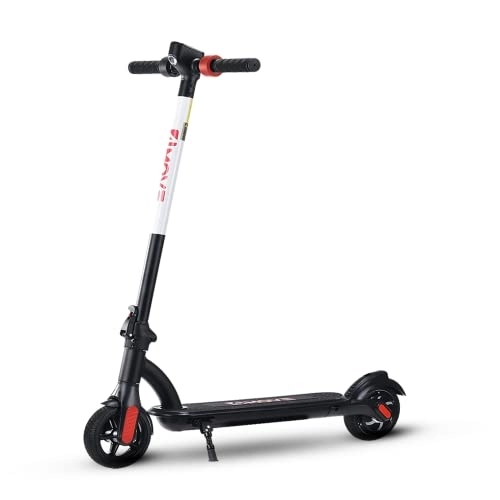 Electric Scooter : 4MOVE Foldable Electric Scooter, 36 V5 Ah Lithium Battery, 250 W Adult Electric City Scooter, E-Scooter with 2 Speed Modes, 6.5 Inch Wheels, LED Display, Portable Electric Scooter