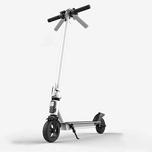 Electric Scooter : Allround Helmets Foldable Folding E-Scooter, Electric Scooter Adults, 240W Motor18 km / h, Super shockproof 6.5inches Tires, Kick scooter with LCD display, 24V / 4Ah battery