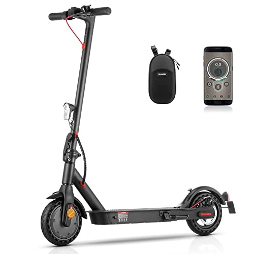 Electric Scooter : E9 E Scooter, E Scooter with Road Legal up to 120 kg, 350 W Motor, 30 km Range, 20 km / h ABE Electric Scooter for Adults, 8.5 Inch Honeycomb Tyres, Electric Scooter, Foldable E Scooter