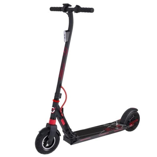 Electric Scooter : EVO Electric Scooter With Lithium Battery VT5 | Red, 350W Motor, 36V, Top Speed 25KM / H, Max.Weight 100kg, Folding E-Scooter, Adults and Teenagers