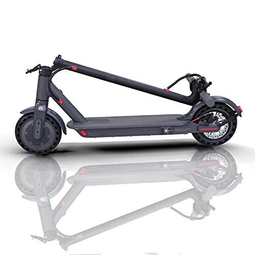 Electric Scooter : LuvTour Electric Scooter Adult 350W, Foldable E-Scooter with Smartphone App Control, IP54 Waterproof & LCD Display, 15.5mph max load 275lbs range to 17.4 miles
