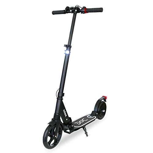 Electric Scooter : Nilox Unisex's DOC ECO 3 Electric, E-Scooter, Black, Adjustable Height