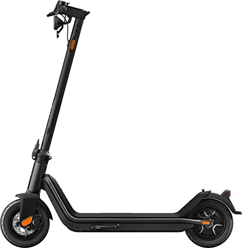 Electric Scooter : NIU KQi3 Sport Electric Scooter Adult, E Scooter 40km Long Range, 4 Speed Modes Adjustable, Max Speed 25km / h, 300W Motor, APP Control, Double Braking, Foldable and Portable for Commuting (Black)
