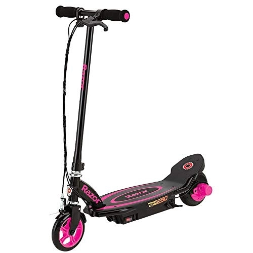 Electric Scooter : Razor E90 Electric Scooter Power Core, Pink