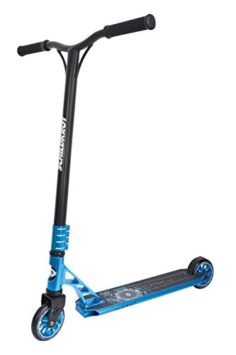 Electric Scooter : Schildkröt Stunt Scooter Flipwhip, Design: Electric Blue, Premium Stunt Scooter with HIC compression and aluminum rim, 110 mm PU wheels, for all tricks and stunts, 510401