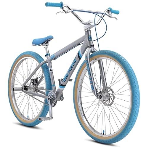 BMX : SE Bikes Big Flyer HD 29", argent / bleu