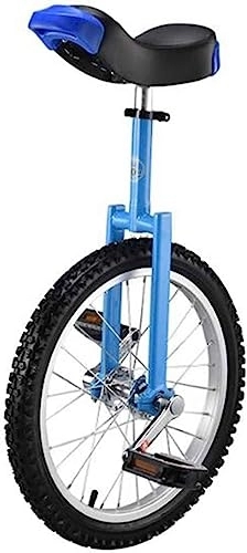 Monocycles : ErModa Monocycle à Roues Adulte Adolescent, vélo équilibré avec sièges et pédales réglables, Scooter de Fitness (Color : D, Size : 18in)
