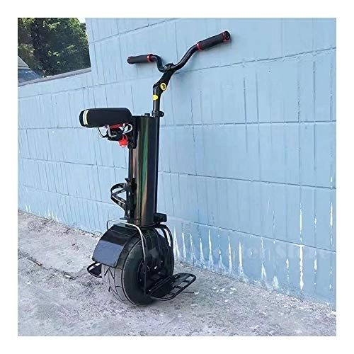 Monocycles : GJZhuan Électrique Monocycle, Auto Équilibrage Une Roue Auto Équilibrage Scooters 500W 60V Scooter Électrique avec Siège Adultes (Size : 30KM)