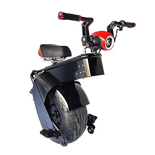 Monocycles : GYPPG Monocycle électrique 1500W avec siège Monocycle électrique 60V Une Roue Moto Scooter électrique Auto-équilibrée pour Adultes Granroue 18 Pouces (Couleur: édition améliorée, Taille: