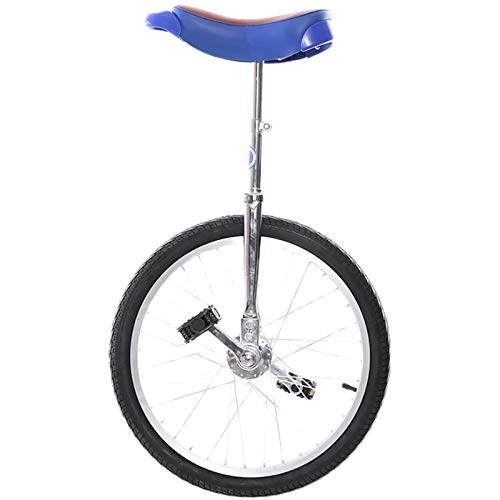 Monocycles : TTRY&ZHANG 20 / 16inch monocycle pour Enfants / débutant / Homme Adolescent (8 / 10 / 12 / 13 / 14 / 17 Ans), équilibre léger Cyclisme pour garçons / Filles, Exercice de Fitness (Size : 20INCH)